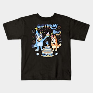 Birthday bluey Kids T-Shirt